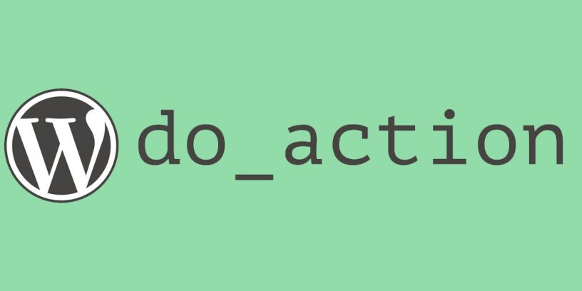 The do_action logo on a green background